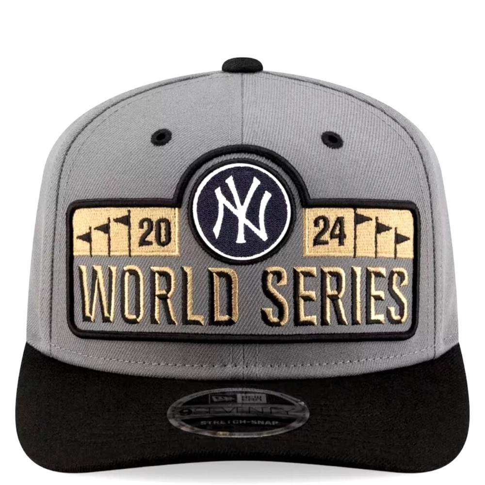NWT New York Yankees New Era 2024 American League Champions WORLD SERIES Cap